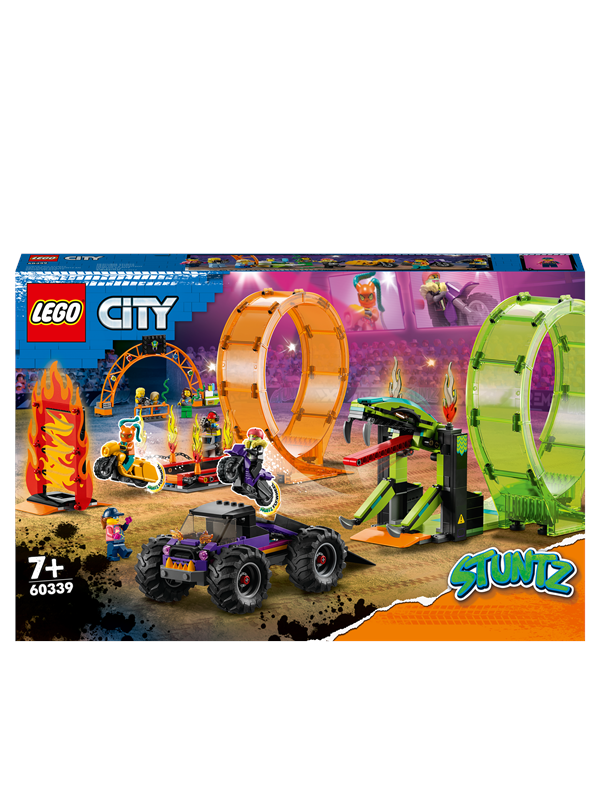 LEGO City 60339 Kahden silmukan stunttishow'n areena
