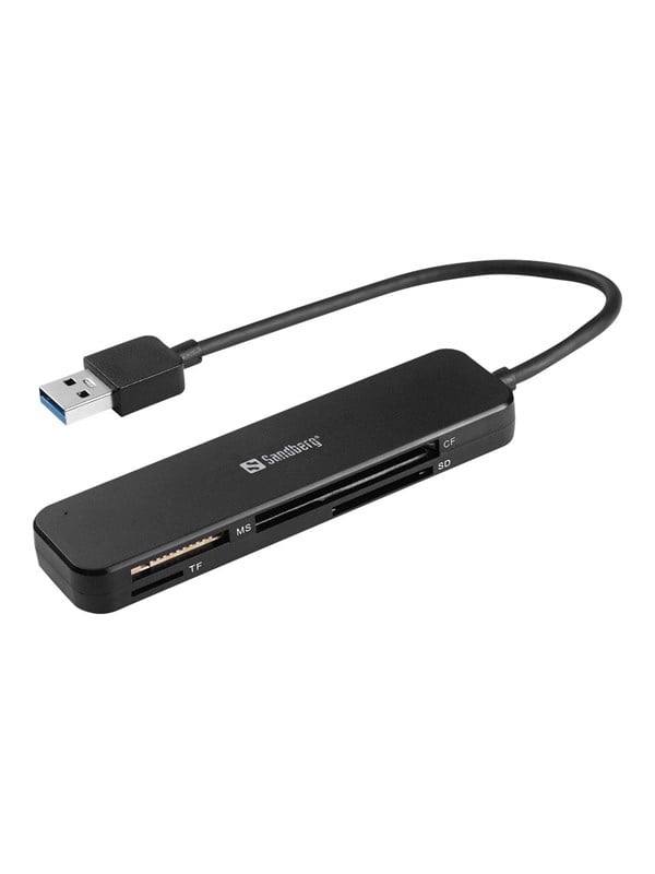 Sandberg USB 3.0 taskukortinlukija