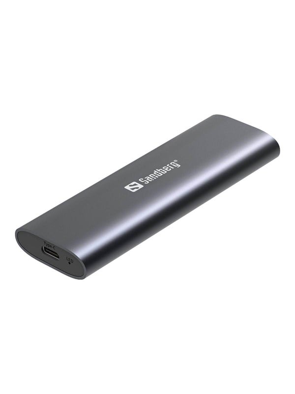 Sandberg USB 3.2-kotelo M.2+NVMe SSD:lle