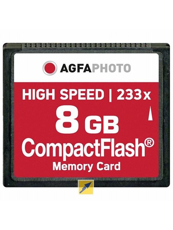 Agfa Photo - flash memory card - 8 GB - CompactFlash