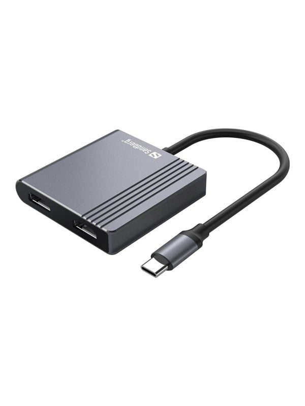 Sandberg USB-C telakka 2xHDMI+USB+PD