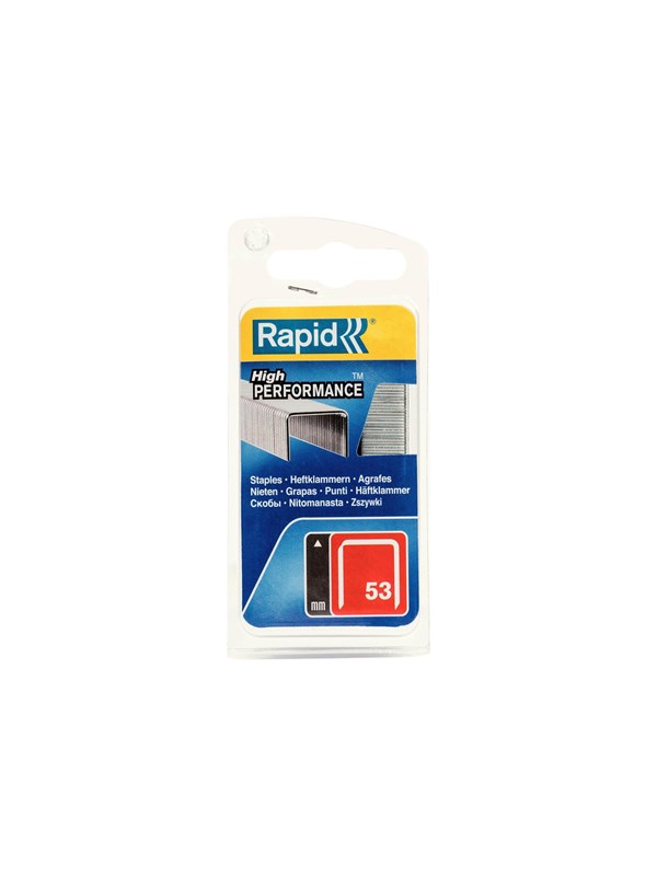 Rapid Nitojat 53/14, galvanoitu, blister-pakkaus, pituus 1.08 metriä