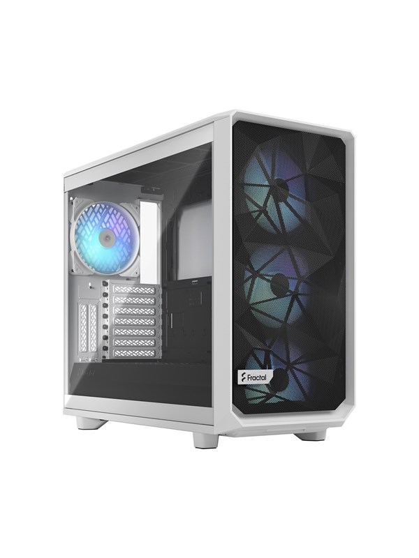 Fractal Design Meshify 2 RGB - torni - laajennettu ATX - Kotelot - Miditower - Valkoinen