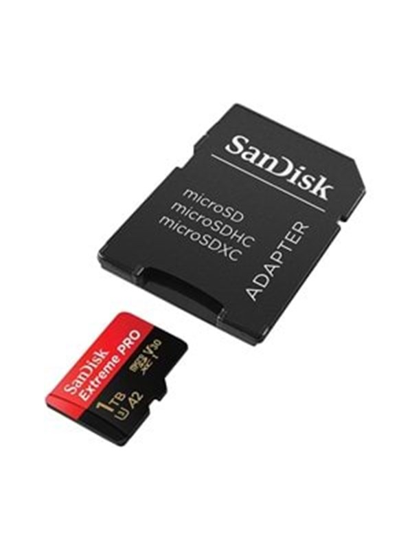 SANDISK Extreme Pro microSD/SD - 200MB/s - 1TB