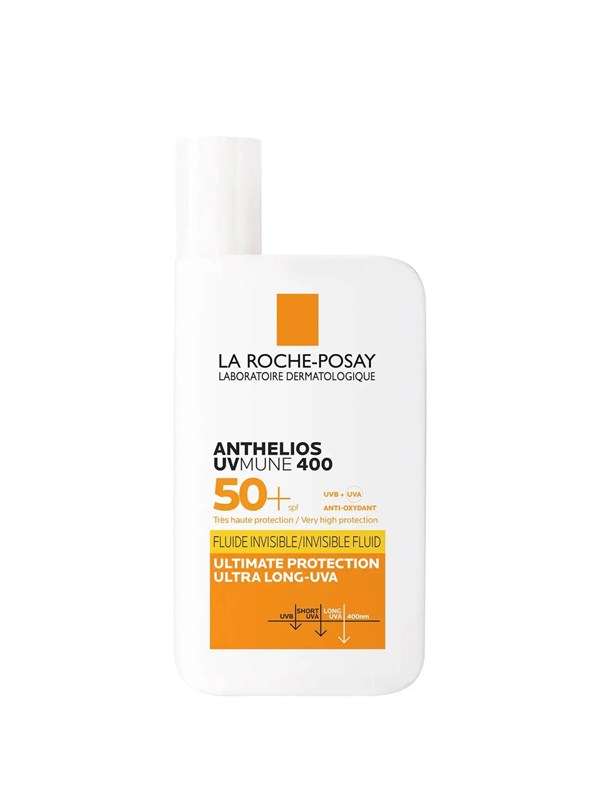 La Roche-Posay Anthelios UVMune 400 Invisible Fluid SPF50+ Aurinkovoide 50ml