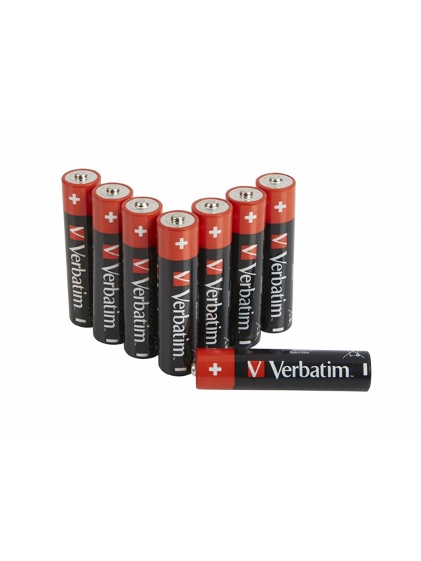 Verbatim 1x8 Alkaline battery Micro AAA LR 03