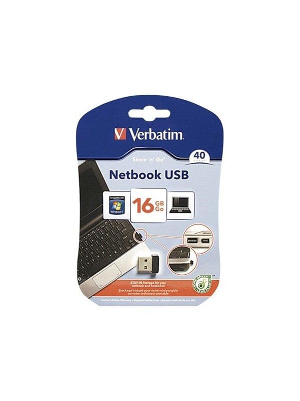 Verbatim Nano Store'n Stay - 16GB - USB-tikku