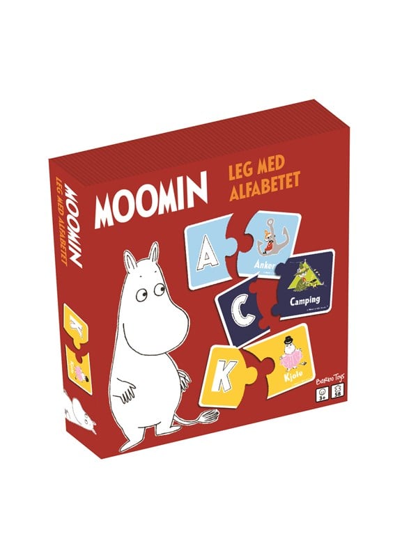 Barbo Toys Muumi - Leiki aakkosten kanssa DK:n kanssa
