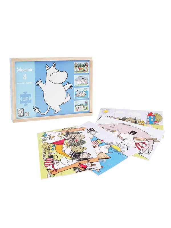 Barbo Toys Muumi - 4 puista palapeliä - Tammy