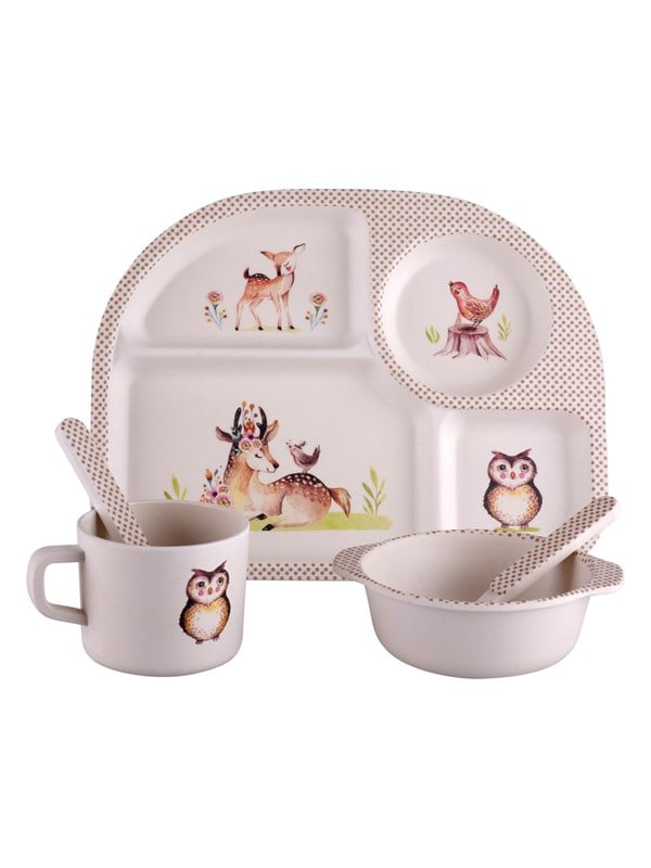 Barbo Toys Puu Friends 4 room Mealtime Set
