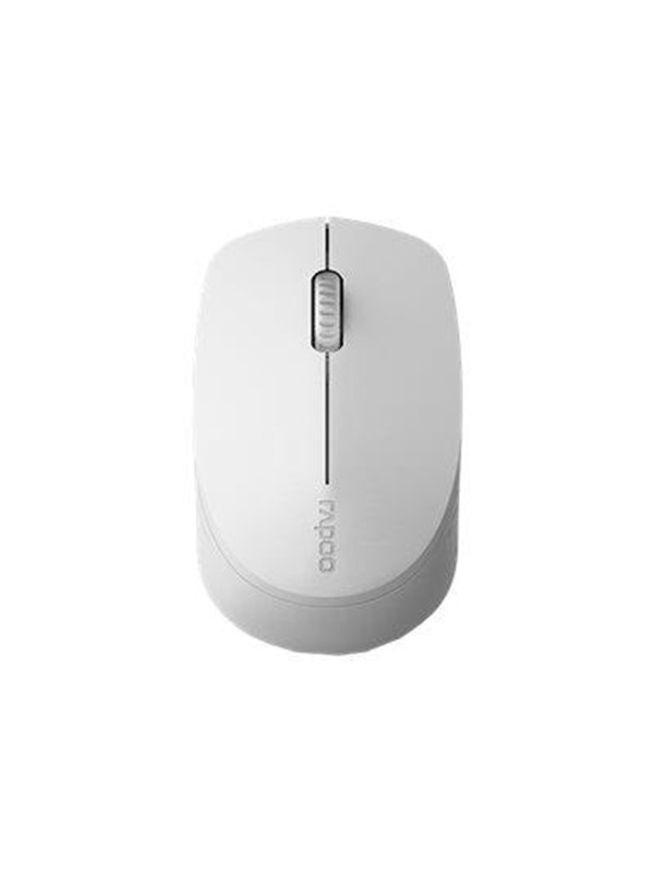 RAPOO M100 Silent - Hiiri - Optinen - 3 painiketta - Valkoinen