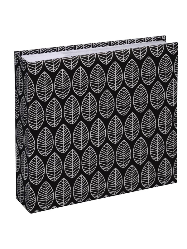 Hama ""La Fleur"" Memo Album for 200 photos with a size of 10x15 cm black