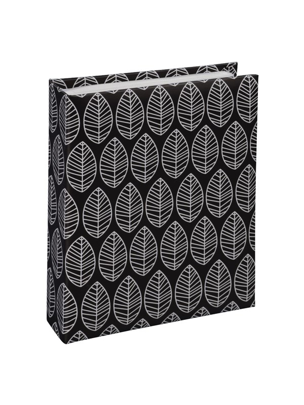 Hama ""La Fleur"" Mini Slip-in Album for 40 photos with a size of 10x15 cm black