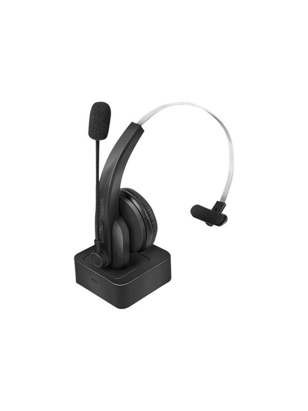LogiLink Bluetooth mono Kuulokkeet with charging stand Mikrofoni