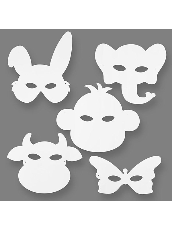 Creativ Company Craft Masks Eläimet 16st.