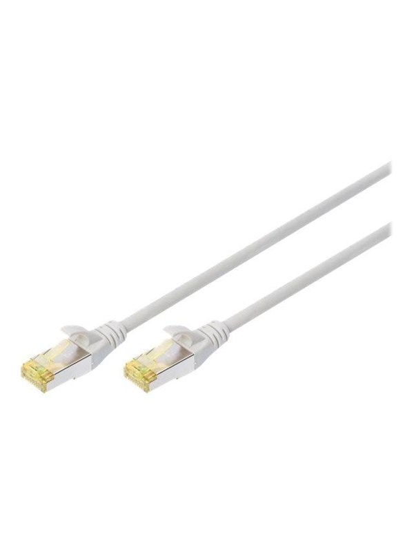 DIGITUS patch cable - 1 m - grey - Harmaa - 1m