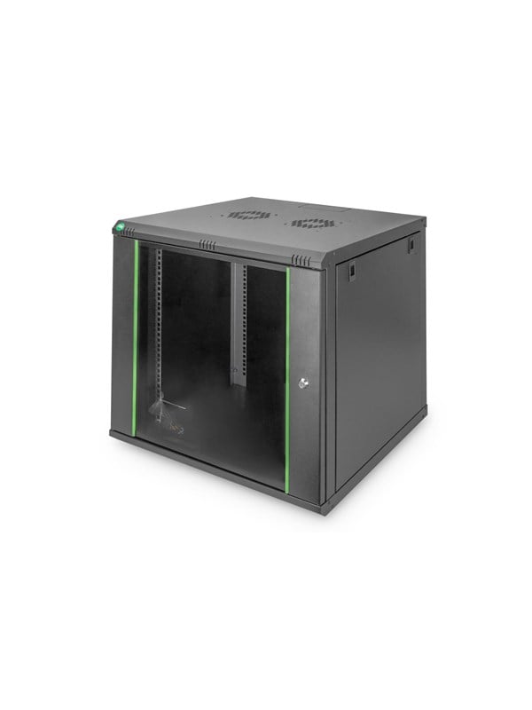 DIGITUS DN-19 12U-6/6-EC-SW - 12U - Wall Mount Rack Cabinet