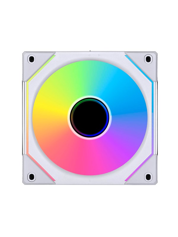 Lian Li UNI FAN SL-INF 120 Valkoinen - Kotelotuuletin - 120mm - Valkoinen, RGB-valolla - 29 dBA