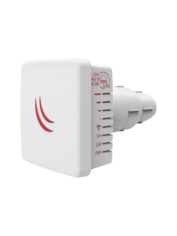 MikroTik LDF 5 Dual chain 5GHz -järjestelmä pitkän matkan linkkeihin satelliittioffset-antennien kanssa.