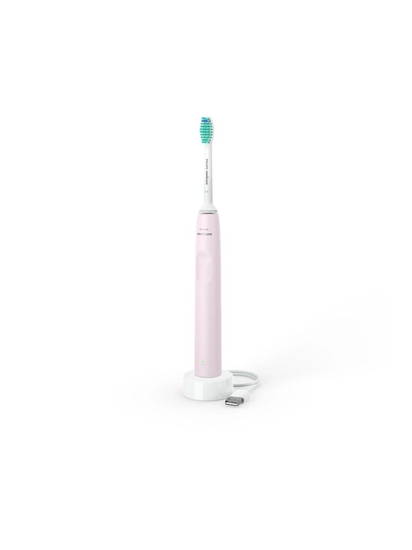 Philips Sonicare 2100 Series HX3651/11 -sähköhammasharja, vihreä/pinkki/valkoinen
