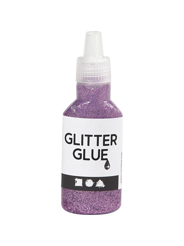 Creativ Company Glitter glue Purppura 25ml