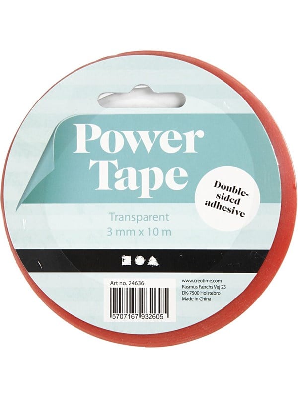 Creativ Company Double Sided Adhesive Teho Tape 3mm 10m