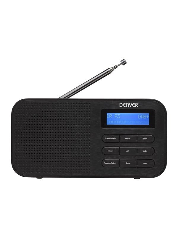 DENVER DAB-42 - Kannettava DAB-radio - DAB/DAB+/FM