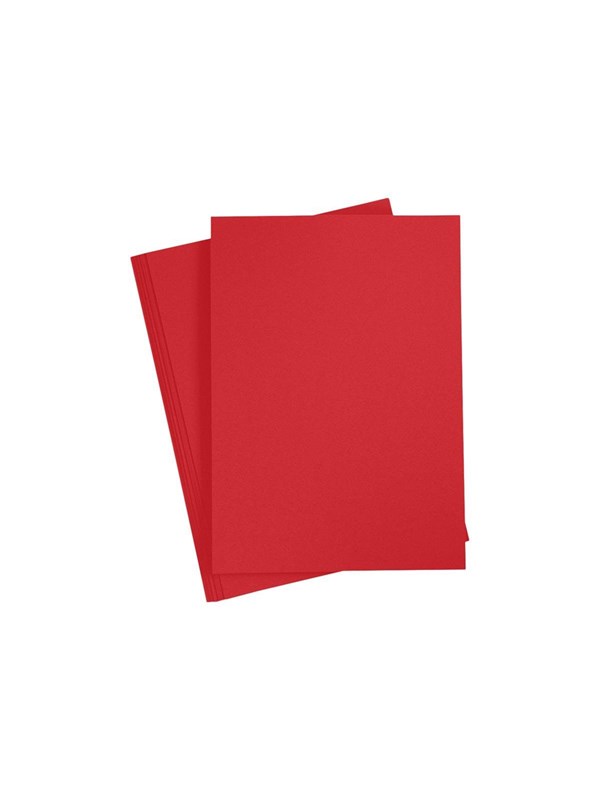Creativ Company Cardboard - A4 - 20 sheets - Christmas Punainen