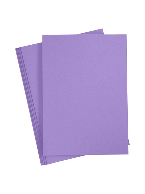 Creativ Company Colored Cardboard Purppura A4 20 sheets