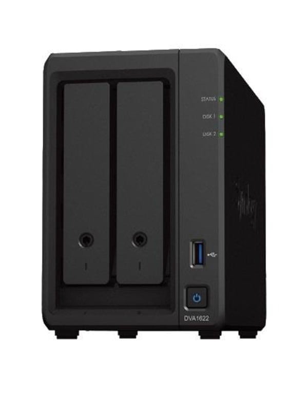 Synology DVA1622 2-Bay Deep Learning NVR - NAS-Palvelimet