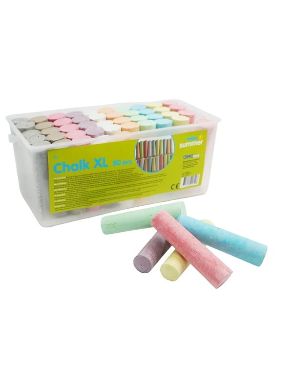 Happy Summer Chalk XL bucket 50pcs