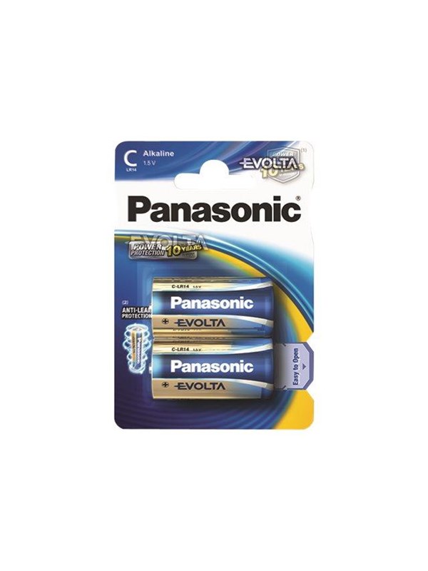 Panasonic Evolta 2 x LR14 / C Tyyppi