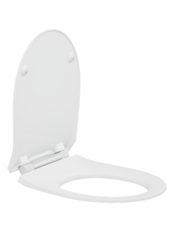 Pressalit Care toilet seat with softclose Valkoinen