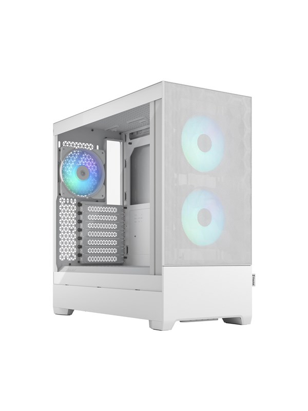 Fractal Design Pop Air RGB - White TG Clear Tint - Kotelot - Miditower - Valkoinen