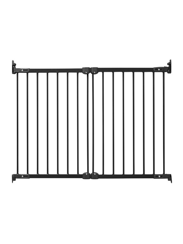 BabyDan FlexiFit Safety Gate Metal Musta 67-105.5 cm