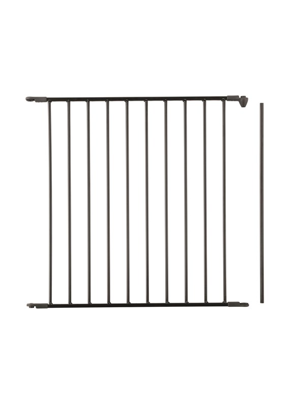 BabyDan Extension Flex & OLAF Safety Gate 72 cm/28.3" Musta