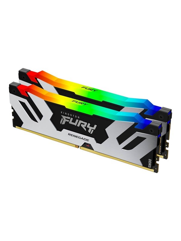 Kingston FURY Renegade RGB DDR5-6400 - 32GB - CL32 - Dual Channel (2 pcs) - Intel XMP - Musta RGB