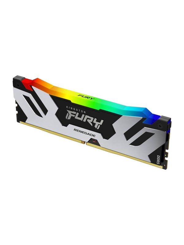Kingston FURY Renegade RGB DDR5-6400 - 16GB - CL32 - Single Channel (1 pcs) - Intel XMP - Musta RGB