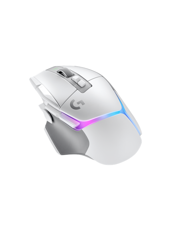 Logitech G502 X Plus Langaton - Pelihiiri - Optinen - 13 painiketta - Valkoinen