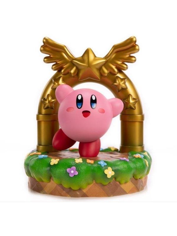 First 4 Figures - Kirby - Kirby ja maaliovi PVC-patsas (Standard Edition) - Figuuri