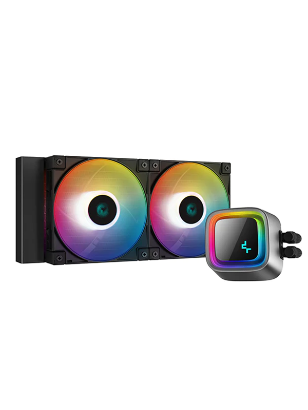 DeepCool CASTLE 360EX A-RGB WH -linnake - CPU Vesijäähdytys - Max 33 dBA