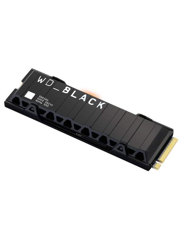 SANDISK WD Black SN850X SSD - 2TB - M.2 2280 - PCIe 4.0 - Jäähdytyssiilillä