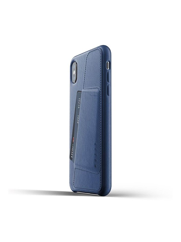Mujjo Täysnahkainen lompakkokotelo iPhone XS Maxille