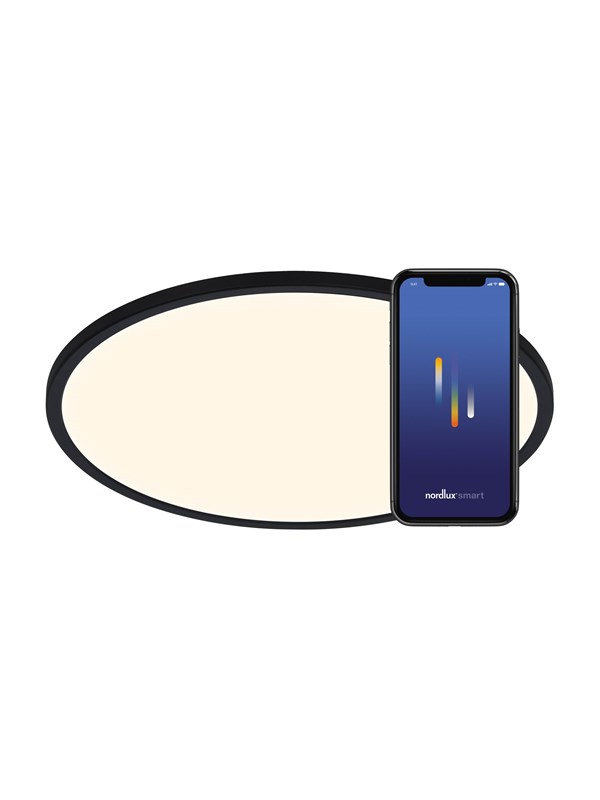 Nordlux Oja Smart 29 Ceiling light Musta