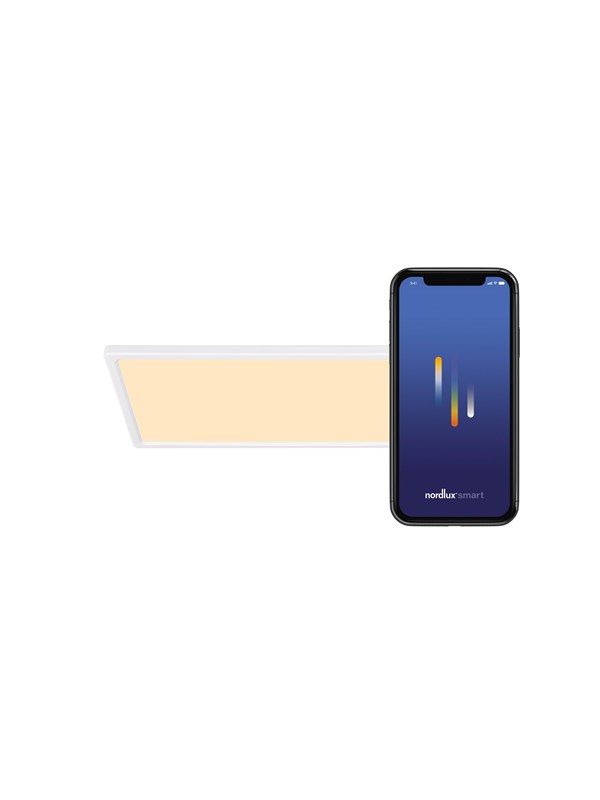 Nordlux Harlow Smart RGB Ceiling light Valkoinen