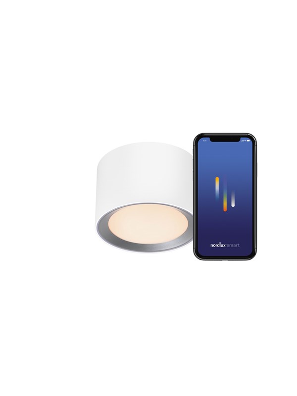Nordlux Landon Smart Ceiling light Valkoinen