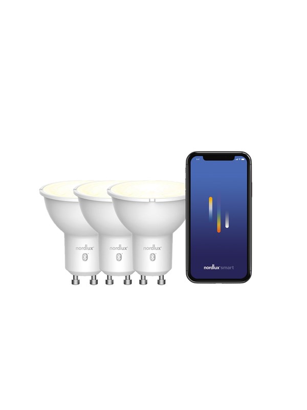 Nordlux Älykäs GU10 LED-lamppu, kirkas