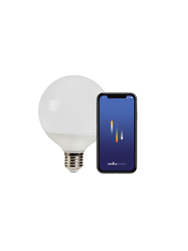 Nordlux Älykäs E27 LED-lamppu 9W 2200-6500+RGB Frosted