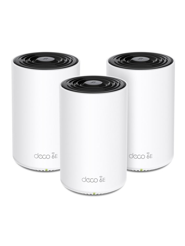 Tp-link Deco Xe75 Wifi 6e Axe5400 Mesh Router 3-pakkaus