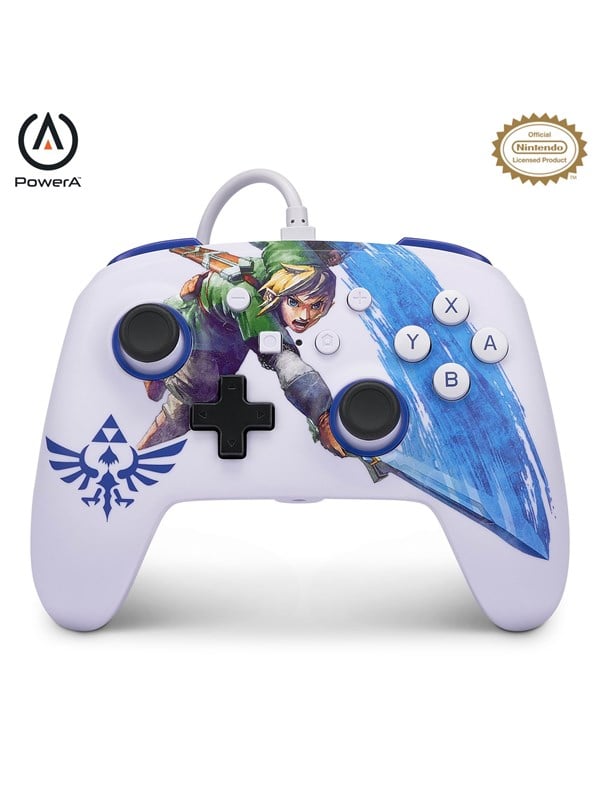 PowerA Enhanced Wired Controller (Master Sword Attack) - Wired Controller - Nintendo Switch